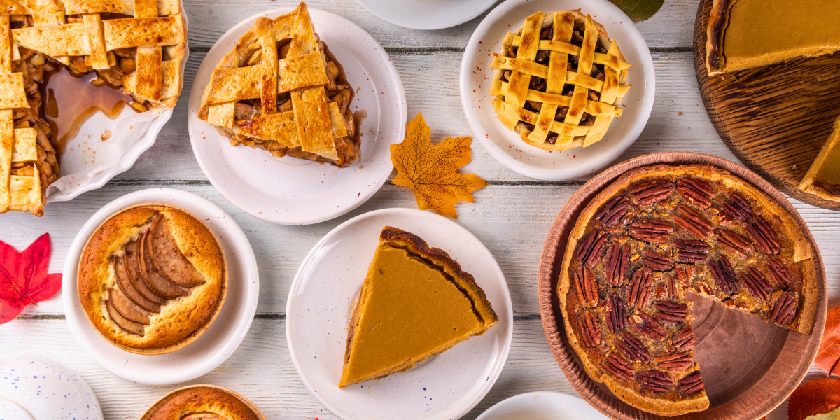 Festive fall desserts.