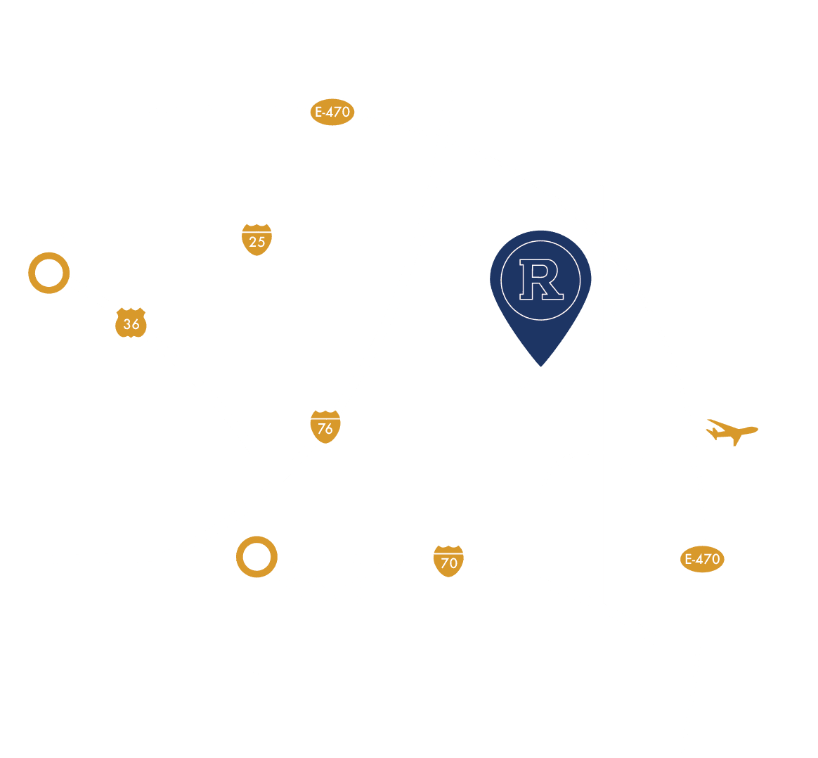 directional map to reunion